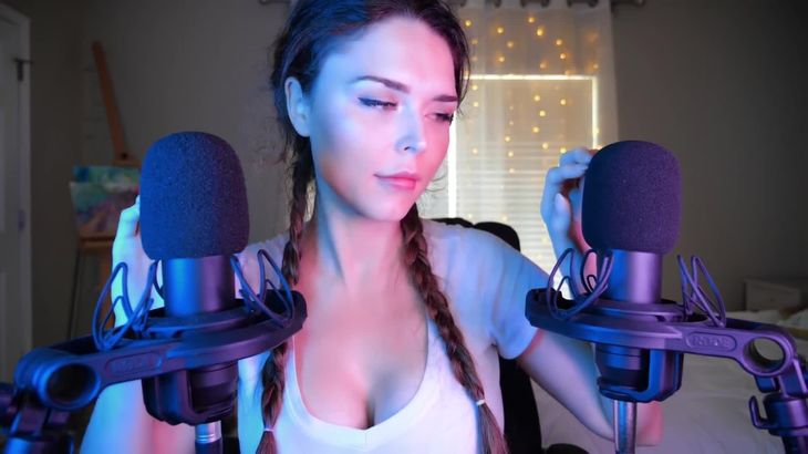 [在线ASMR]ASMR-–-Ear-to-Ear-Gentle-Mic-Scratching