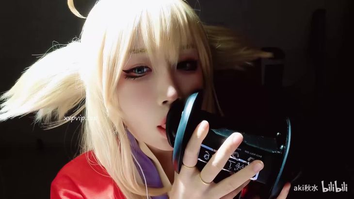 [在线ASMR][aki秋水ASMR]秋水充电福利怼脸孔雀鱼采耳视觉触发哄睡视频集 8