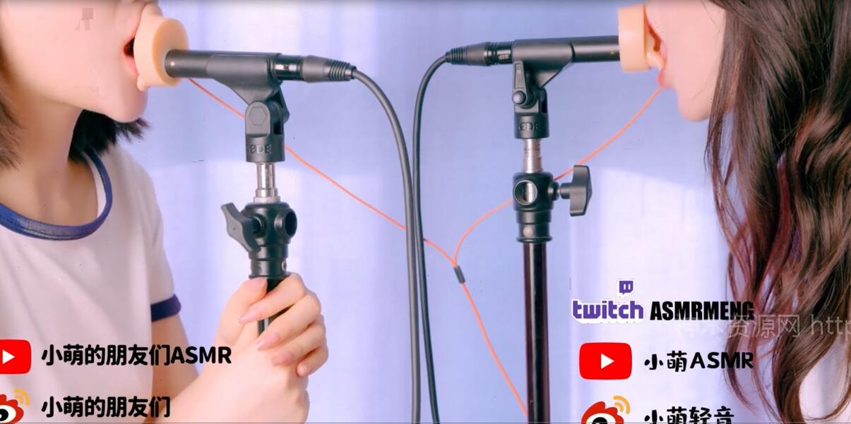 小萌ASMR会员一月 双人舔耳