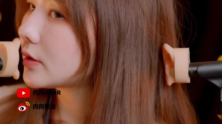 [在线ASMR][肉肉ASMR]轻语 弹舌 口腔 减压哄睡视频合集 6