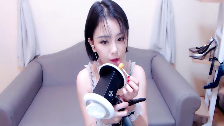 [在线ASMR]白丝女仆的专属asmr福利