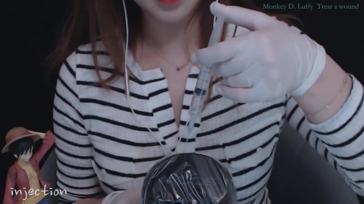 [在线ASMR]윤해군의-루피-상처치료RPare-for-you-role-play-한국어ASMR