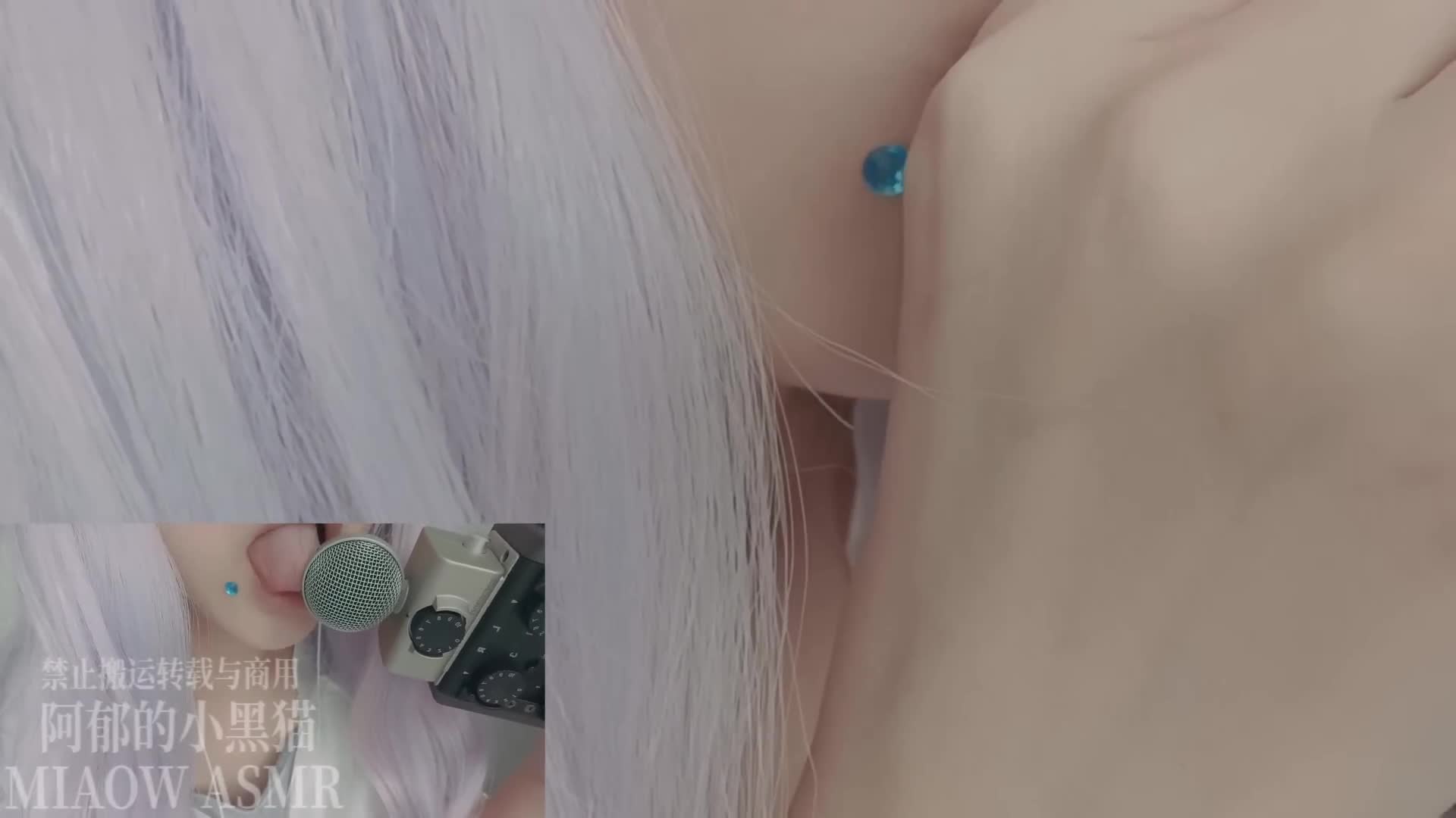 [在线ASMR][阿郁的小黑猫]经典ASMR助眠视频合集 4