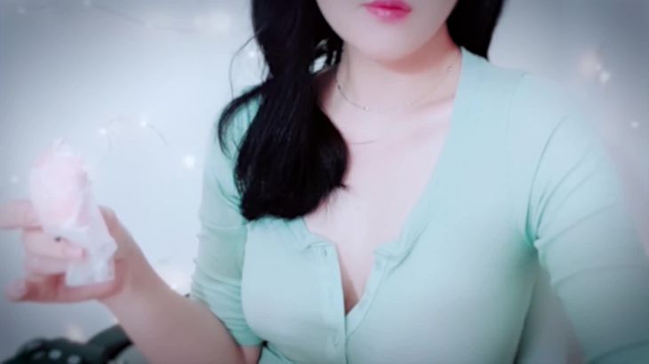 [在线ASMR][RyuA阿玉]떡소리 ASMR 리얼사운드 – 스노우 모찌 Eating Sound